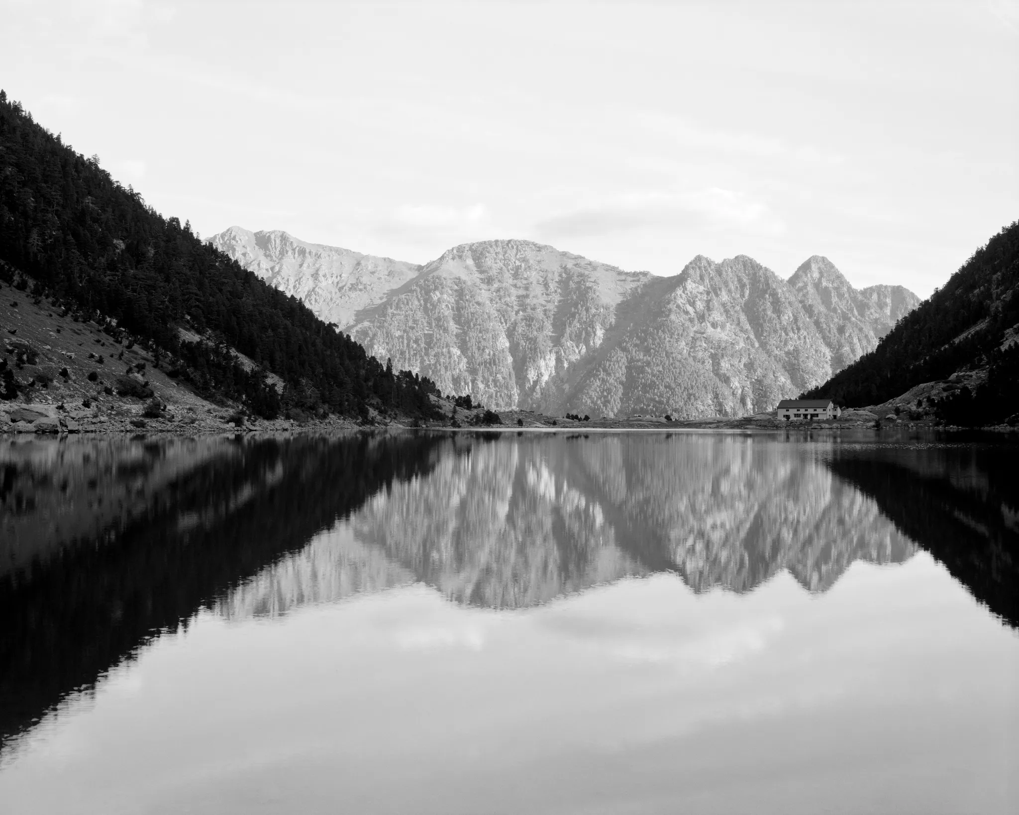 Frédéric Lavilotte-Rolle Photographe Bordeaux | Prints | Réflexion sur le lac de Gaube